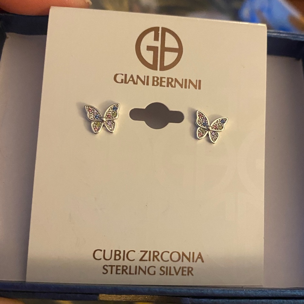 Giani Bernini Butterfly Earrings